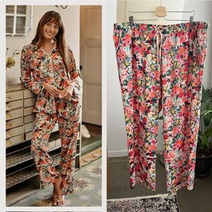 Rifle Paper Co x Summersalt Garden Party Cloud 9 Pajama Pant